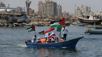 Activists sail for Gaza aboard ‘freedom flotilla’        