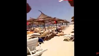 Amateur footage shows deadly attack in Tunisia