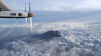 Solar-powered plane reaches half way in risky Pacific crossing