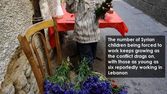 Child labor on the rise among Syrian refugees