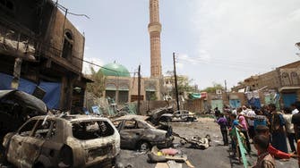 Car bomb explodes near Yemeni mosque in downtown Sanaa 