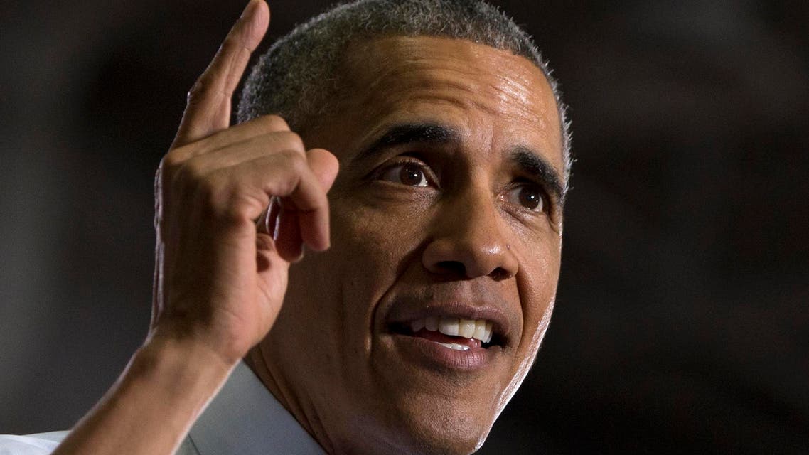 President Barack Obama speaks at the University of Wisconsin at La Crosse, in La Crosse, Wis., Thursday, July 2, 2015, about the economy and to promote a proposed Labor Department rule that would make more workers eligible for overtime. (AP Photo/Carolyn Kaster)
