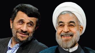 أحمدي نجاد قارن حسن روحاني بأضعف الشاهات في تاريخ إيران