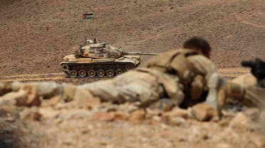A Jordanian tank advances during 18-nation military exercises in a field near the border with Saudi Arabia, in Mudawara, 280 kilometers (174 miles) south of Amman, Jordan, Monday, May 18, 2015. (File Photo: AP)