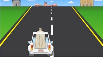 ‘Papa Road:’ Pope tackles obstacle course in video game