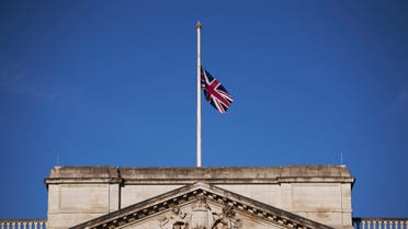 A Union flag flies at half-staff on Buckingham Palace in London, to mark an official day of mourning one week since the deadly Tunisia beach attack that killed 38 people Friday, July 3, 2015. (AP)