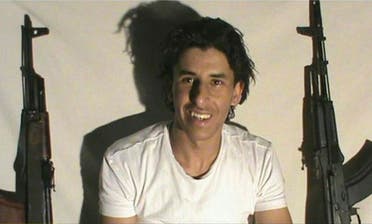 This image taken from a militant website associated with Islamic State extremists, posted Saturday, June 27, 2015, purports to show Tunisian gunman Seifeddine Rezgui who killed tens of people in the Tunisian beach resort of Sousse on Friday. (Militant photo via AP)