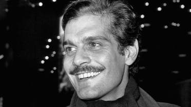 Egyptian actor Omar Sharif arrives at London Airport in 1963. (File: AP)