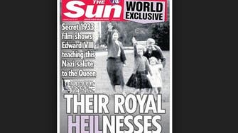 Buckingham Palace slams images of Queen's 'Nazi salute' as child       