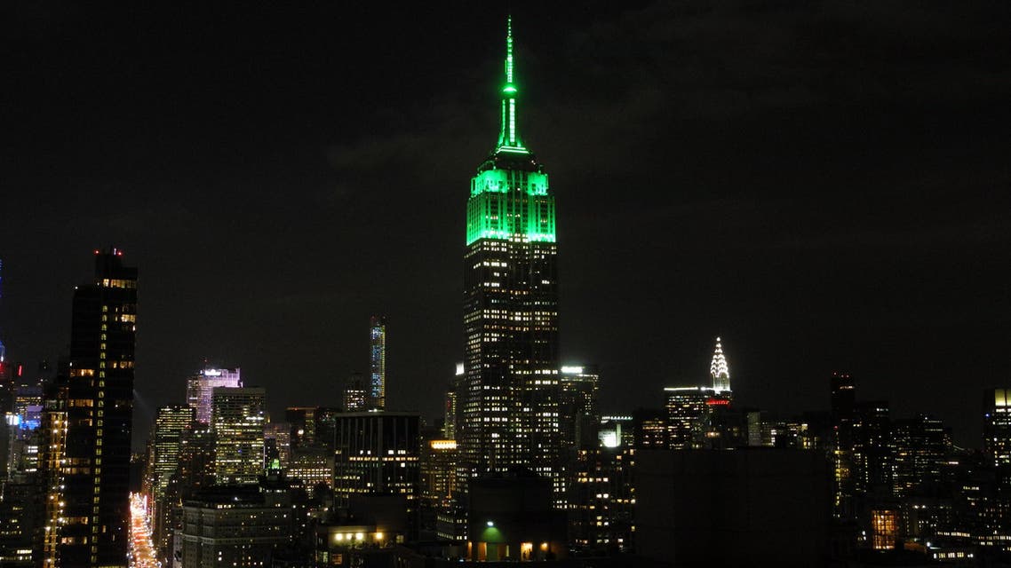 The international icon of the New York skyline has maintained a tradition of changing color to recognize various occasions throughout the year. (Photo courtesy: Empire State Building New York City website)