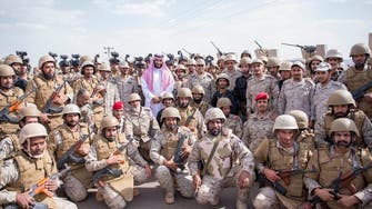Saudi deputy crown prince visits southern-based forces during Eid