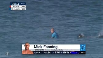 Footage captures moment pro-surfer attacked by shark
