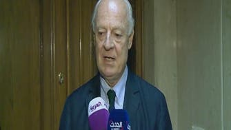 De Mistura says pushing Russia, U.S. for urgent agreement on Syria
