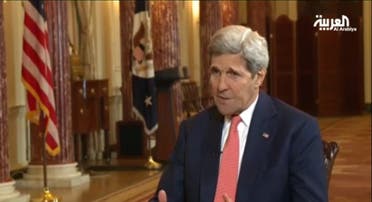 In an interview with Al Arabiya News Channel, Kerry discussed Khamenei’s latest anti-U.S. speech. (Al Arabiya)