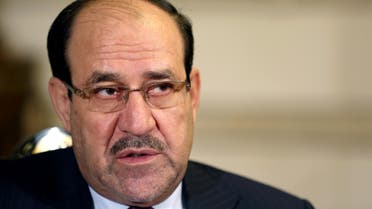 Iraq's Vice President and former Prime Minister Nouri al-Maliki, listens to a question during an interview with The Associated Press in Baghdad, Iraq, Monday, Feb. 2, 2015.  AP