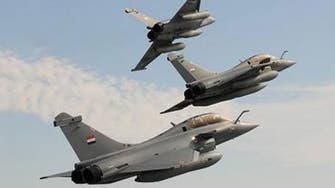 Egypt’s new French Rafale fighter jets fly over Cairo