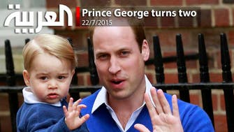Prince George turns two
