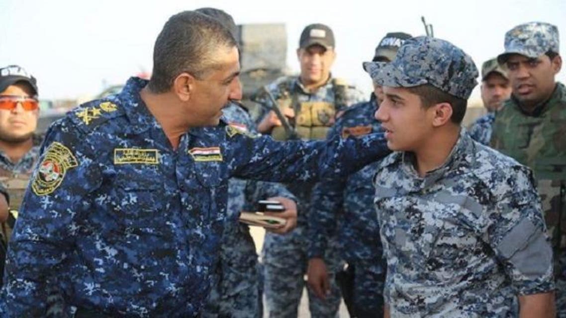 قاد الشرطة الاتحادية مع عناصره