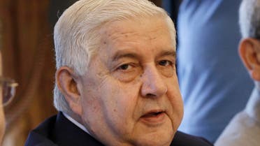 Syrian Foreign Minister Walid Muallem attends the working breakfast of the Foreign Ministers of the neighboring countries of Iraq in Istanbul,Turkey on Saturday Nov. 3, 2007. (AP)
