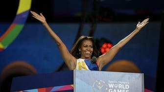 Michelle Obama opens Special Olympics in Los Angeles