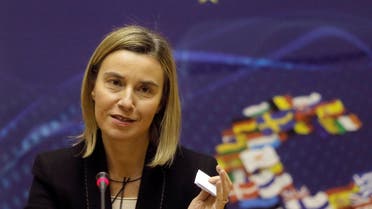 EU foreign affairs chief Federica Mogherini speaks to media during her press conference in Kiev, Ukraine, Wednesday, Dec. 17, 2014. AP 