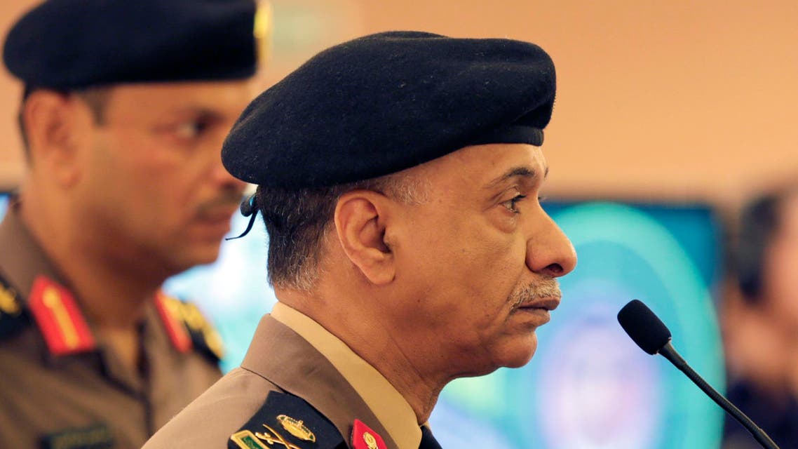 Saudi Interior Ministry spokesman Maj. Gen. Mansour al-Turki listens to journalists questions during a press conference in Riyadh, Saudi Arabia, Friday, April 24, 2015. (AP)