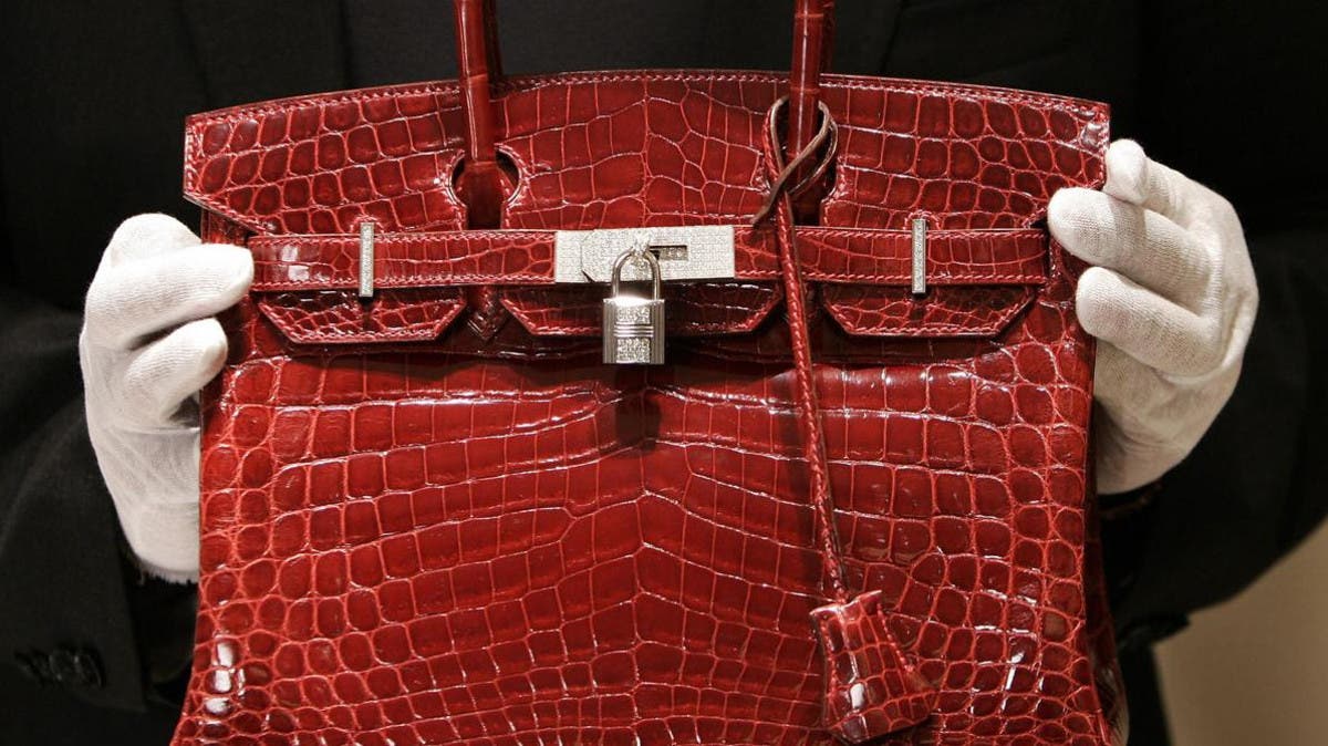 Crocodile-skin Hermes handbag sells for a record $222,912 at
