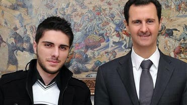 محمد وائل الحلقي ورئيس النظام  في سوريا