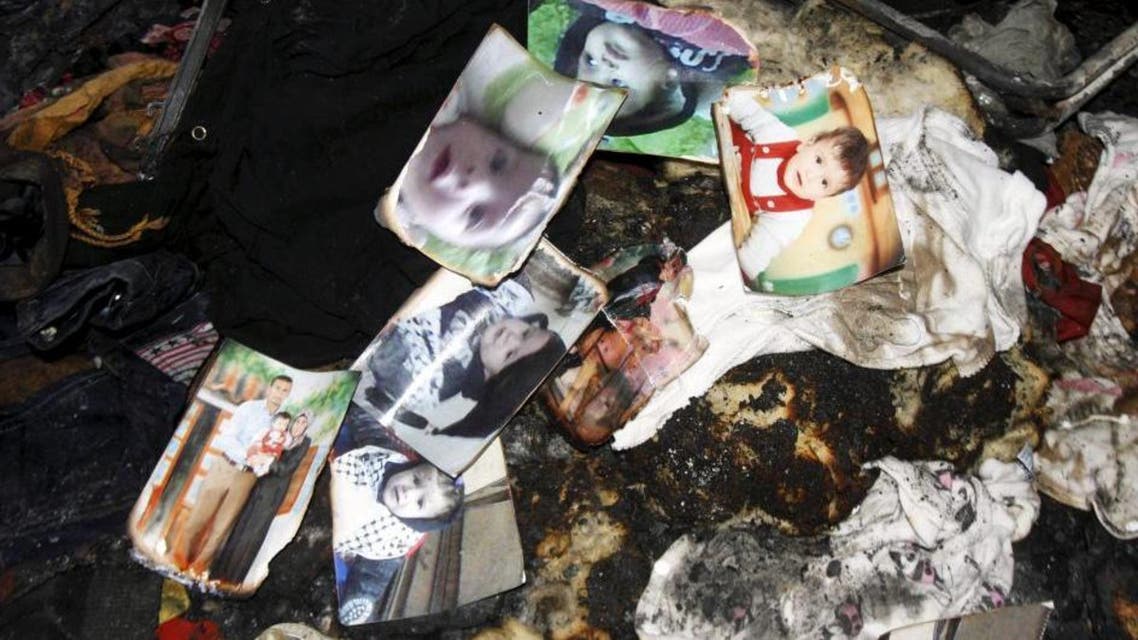 Pictures of 18-month-old Palestinian baby Ali Dawabsheh who was burned to death in his home in a suspected attack from Jewish extremists. (Reuters)