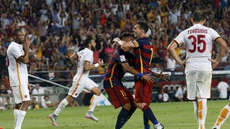 Neymar and Messi score in Roma friendly win