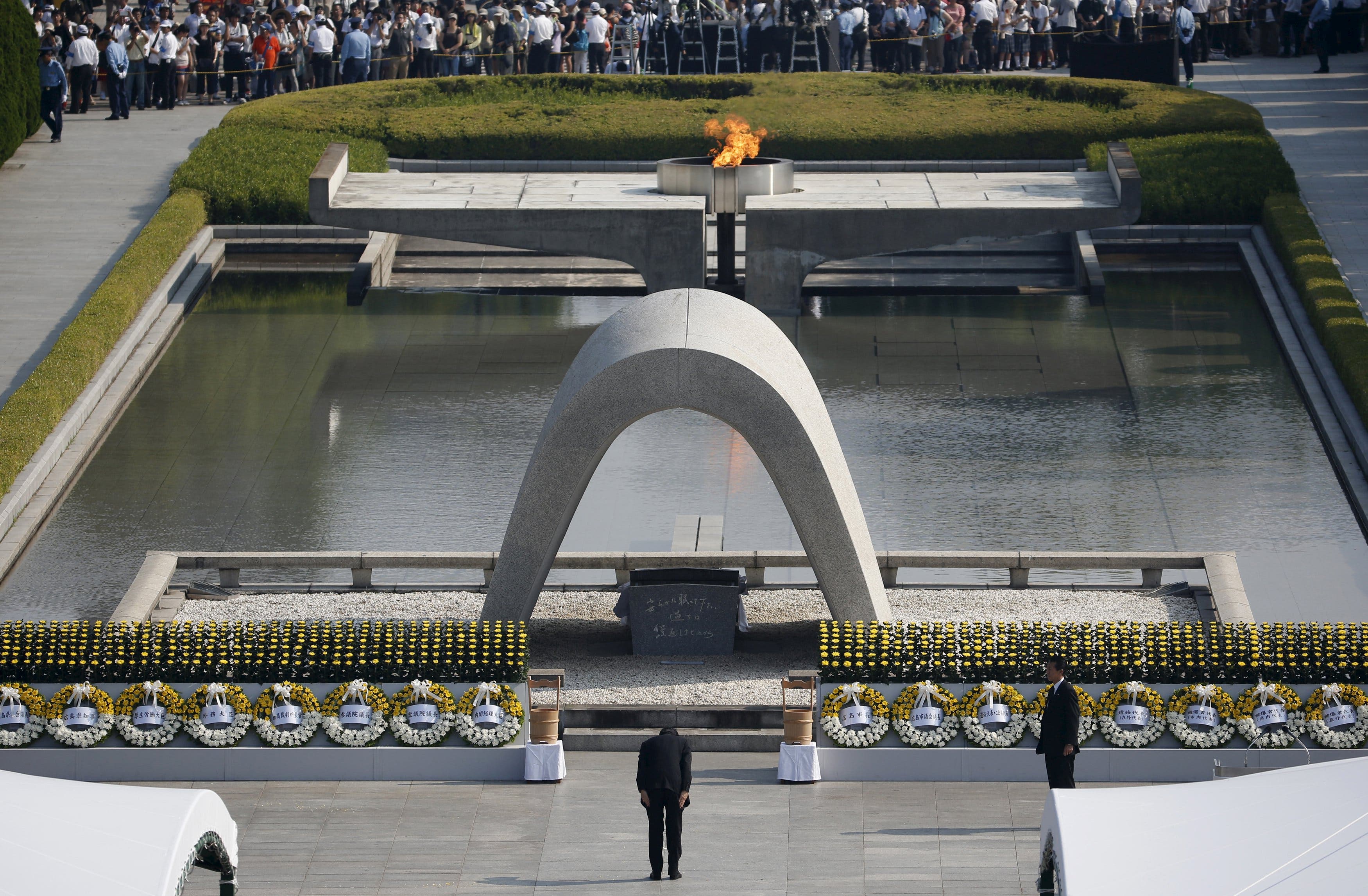 Japan Marks 70th Anniversary Of Hiroshima Atomic Bombing | Al Arabiya ...