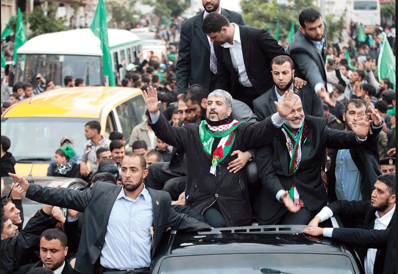 خالد مشعل واسماعيل هنية