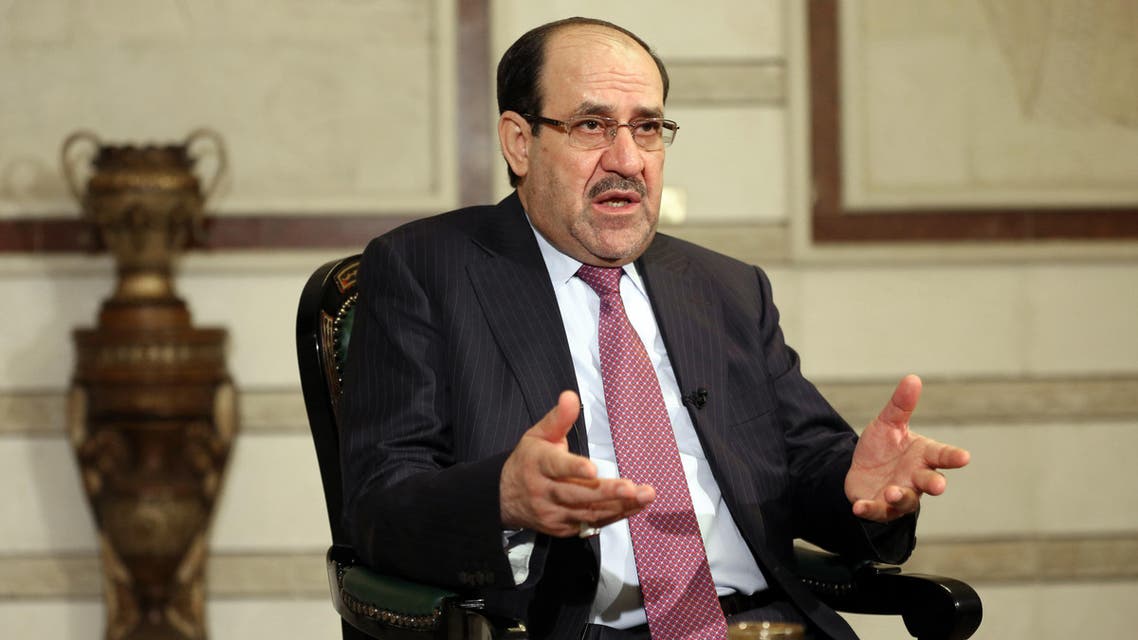 Iraq's Vice President and former Prime Minister Nouri al-Maliki, speaks during an interview with The Associated Press in Baghdad, Iraq, Monday, Feb. 2, 2015. (File photo: AP)