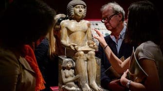 Antiquities minister urges Egyptians to donate to buy statue