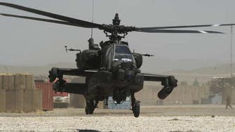 سرحدی گزرگاہ کے مقابل سعودی اپاچی ہیلی کاپٹروں کا ملیشیاؤں پر حملہ