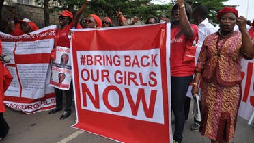 The Bring Back Our Girls campaign said on Tuesday it would stage a “Chibok Girls Ambassador March” in the capital Abuja on the 500-day anniversary of the kidnappings (AP)