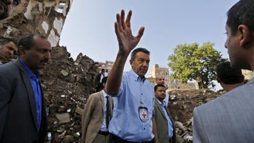 Maurer, president of the International Committee of the Red Cross, in Yemen, August, 2015. (File photo: Reuters)