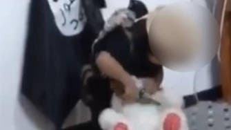 Child beheads teddy bear in new pro-ISIS video