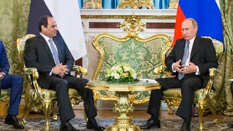 Sisi, Putin call for anti-terror Mideast coalition