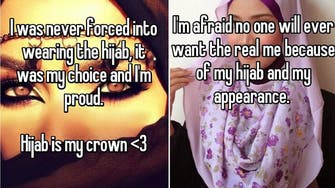 Women wearing hijabs reveal what it's like on confessions app
