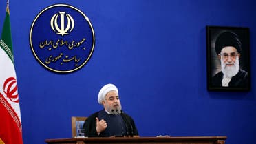  Iranian President Hassan Rouhani delivers a speech during a press conference in the capital Tehran on August 29, 2015. (AFP)