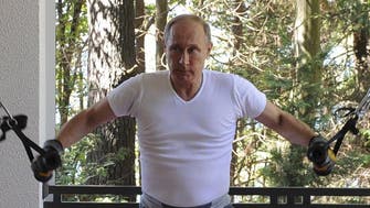 Putin’ in the effort: Russian leader seen in workout pics