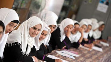أفغانستان مدرسة بنات
