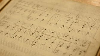 Manuscript of song that inspired ‘Happy Birthday’ found