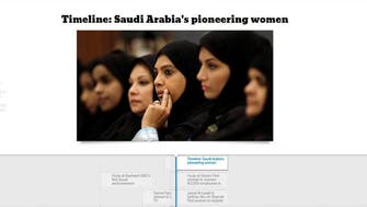 Interactive: Saudi Arabia’s pioneering women