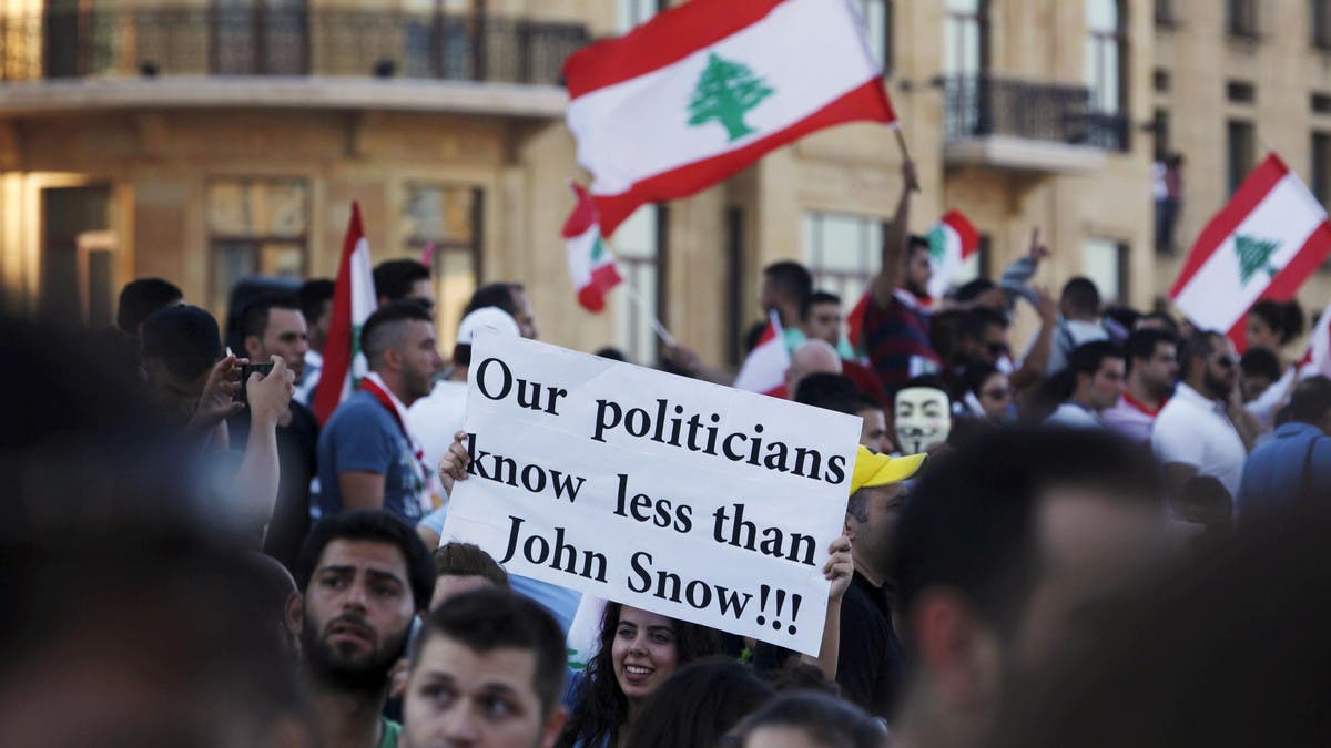 Anti-government Protests In Beirut