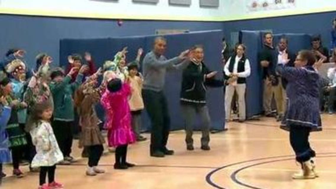 obama dancing youtube grab