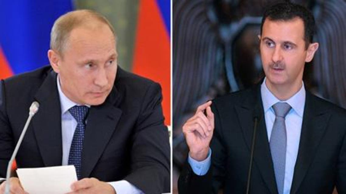 putin assad ap
