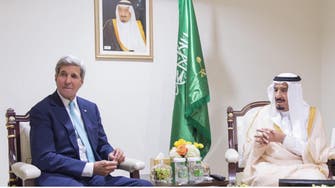 Saudi King meets with Kerry ahead of summit
