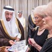 Three times lucky! U.S. twins meet Saudi king in 3rd royal encounter